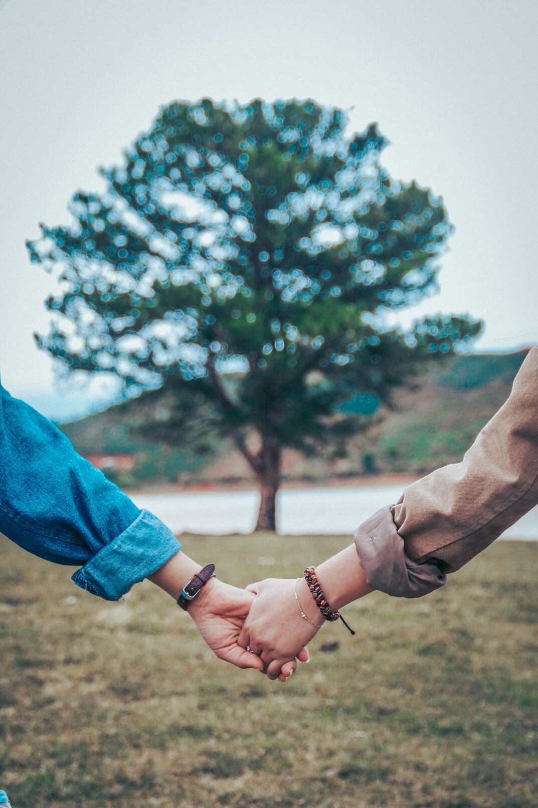 Duas pessoas apertando as mãos em um ambiente profissional